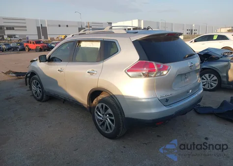 2015 Nissan Rogue Sl из США, поврежденный, VIN 5N1AT2MV6FC850991